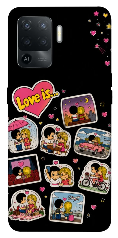Чохол на Oppo Reno 5 Lite Love is ver.3 фото 1 з 1