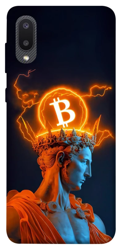 Чехол на Samsung Galaxy A02 Bitcoin God фото 1 из 1