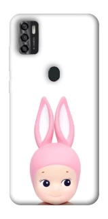 Чехол на ZTE Blade A7s (2020) Minimal Bunny Peek фото 1 из 1
