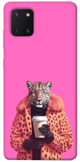 Чохол на Samsung Galaxy Note 10 Lite (A81) Леопард з кавою фото 1 з 1