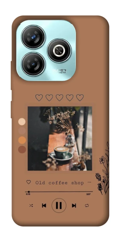 Чохол на ZTE Blade A75 4G Coffee player фото 1 з 1