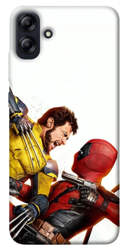 Чохол на Samsung Galaxy A04e Deadpool and Wolverine фото 1 з 1