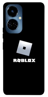 Чехол на TECNO Camon 19 Roblox logo black фото 1 из 1