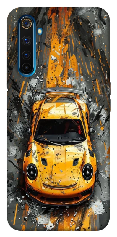 Чохол на Realme 6 Pro Drawn Porsche фото 1 з 1