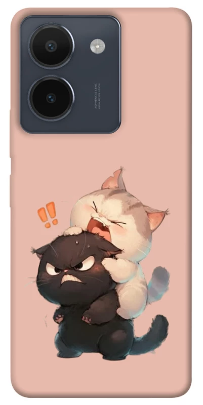 Чохол на Vivo Y36 Сat and cat фото 1 з 1
