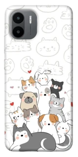 Чехол на Xiaomi Redmi A1 / A2 Funny Pets фото 1 из 1