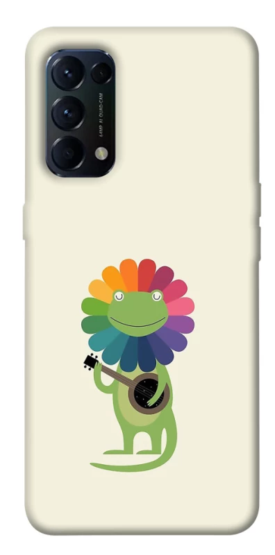 Чохол на Oppo Reno 5 4G Rainbow lacosta фото 1 з 1
