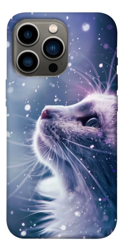 Чехол на Apple iPhone 13 Pro (6.1") Snow cat фото 1 из 1
