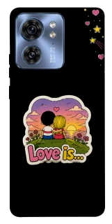 Чехол на Motorola Edge 40 Love is ver.5 фото 1 из 1