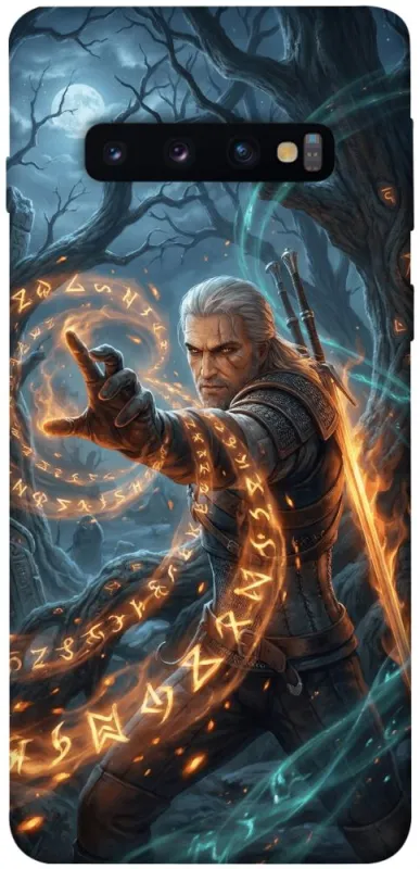 Чехол на Samsung Galaxy S10 Witcher V1 фото 1 из 1