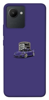 Чехол на Realme C30s Porsche purple фото 1 из 1