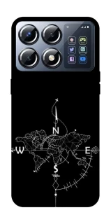 Чохол на Xiaomi POCO X8 Pro Travel Map фото 1 з 1