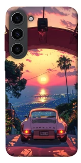 Чехол на Samsung Galaxy S23 Porsche at sunset фото 1 из 1