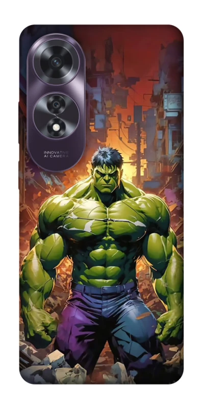 Чехол на Oppo A60 Hulk фото 1 из 1