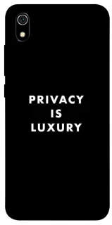 Чохол на Xiaomi Redmi 7A Privacy is luxury фото 1 з 1