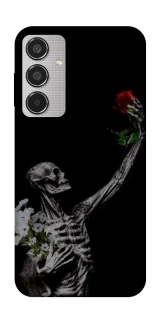 Чехол на Samsung Galaxy M35 Skeleton vs Rose фото 1 из 1