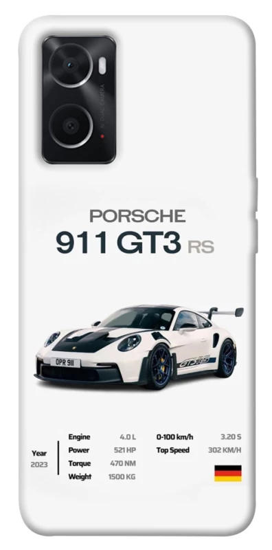 Чехол на Oppo A76 4G Porsche 911 GT3 фото 1 из 1