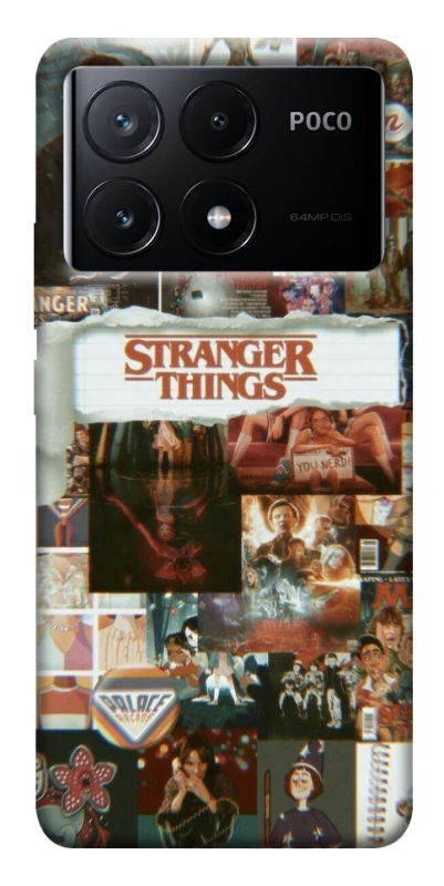 Чохол на Xiaomi Poco X6 Stranger Things ver.22 фото 1 з 1