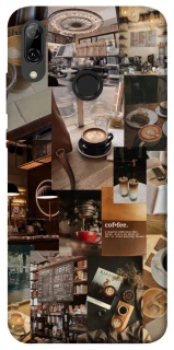 Чехол на Huawei P Smart (2019) Coffee collage ver.2 фото 1 из 1
