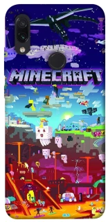 Чехол на Xiaomi Redmi Note 7 / Note 7 Pro / Note 7s Minecraft world фото 1 из 1
