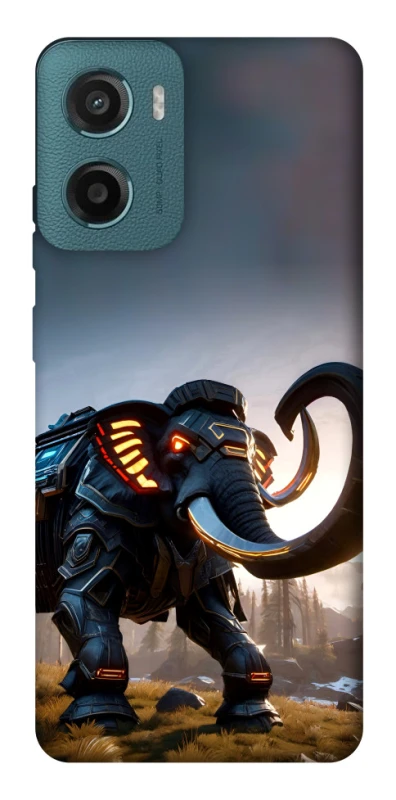 Чохол на Motorola Moto G06 Cyber ​​elephant фото 1 з 1