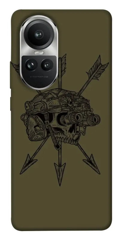 Чохол на Oppo Reno 10 Mil skull фото 1 з 1