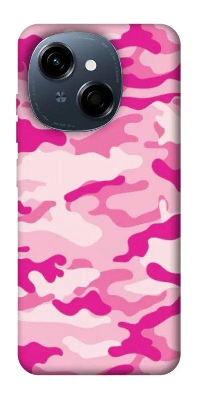 Чехол на TECNO Spark Go 1 camouflage pink фото 1 из 1