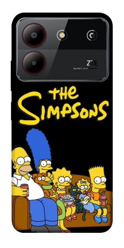 Чохол на ZTE Blade A54 4G The Simpsons фото 1 з 1