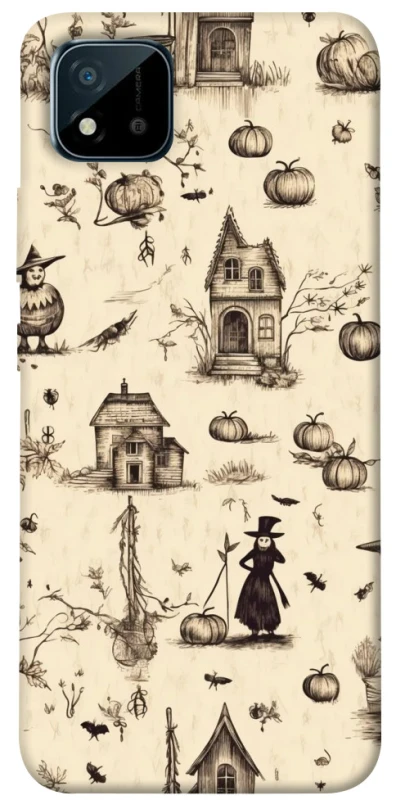 Чохол на Realme C20 Halloween aesthetic ver.1 фото 1 з 1