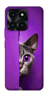 Чохол на Huawei Honor X6a Кіт-підглядач фото 1 з 1