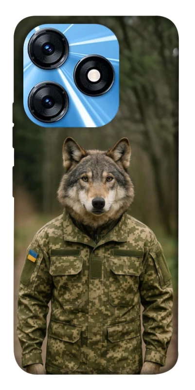 Чохол на TECNO Spark 10 Вовк захисник фото 1 з 1