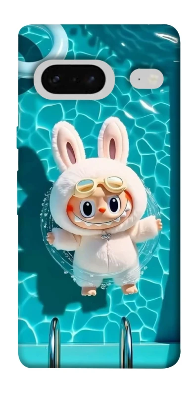 Чехол на Google Pixel 7 Labubu in the pool ver.2 фото 1 из 1