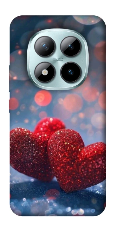 Чохол на Xiaomi Redmi Note 15 Pro+ 5G Red hearts фото 1 з 1