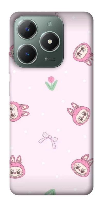 Чехол на Realme C61 Labubu Flower фото 1 из 1