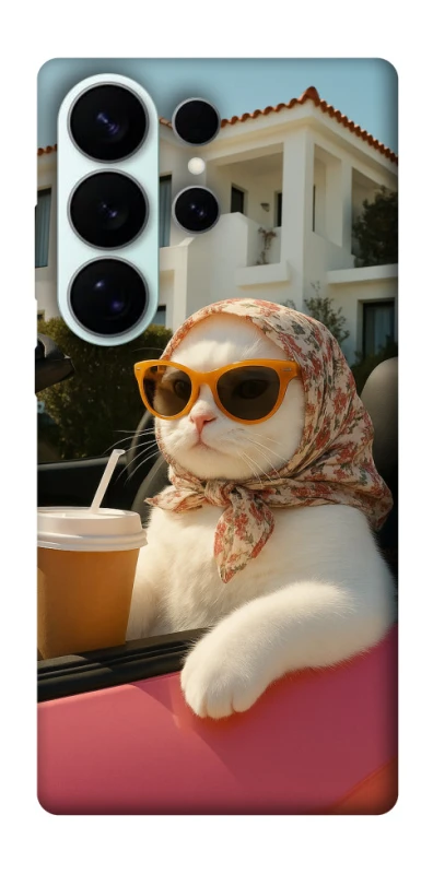 Чохол на Samsung Galaxy S26 Ultra Stylish Cat Cruise фото 1 з 1