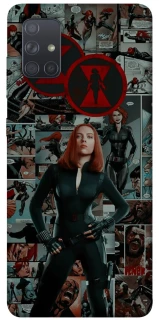 Чохол на Samsung Galaxy A71 Black Widow фото 1 з 1