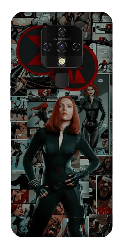 Чохол на TECNO Camon 16 SE Black Widow фото 1 з 1