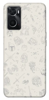 Чохол на Oppo A76 4G Star Wars background ver.1 фото 1 з 1