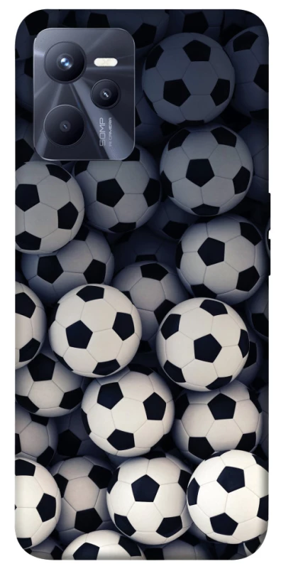 Чохол на Realme C35 Футбольні м'ячи фото 1 з 1