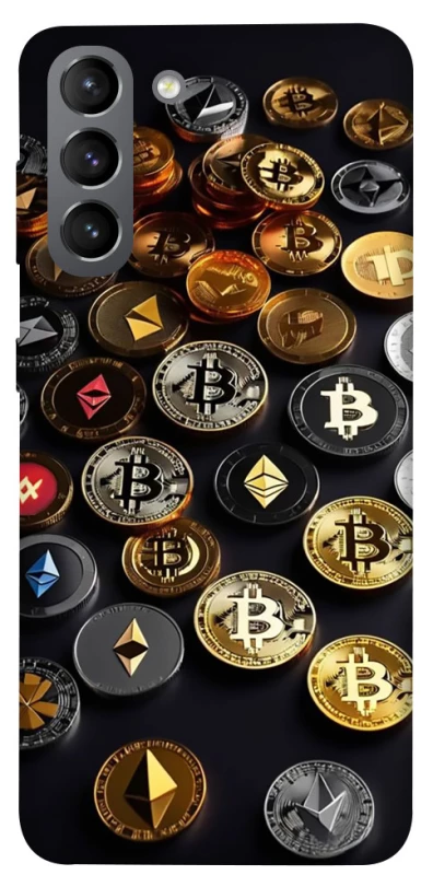 Чехол на Samsung Galaxy S21 Many coins фото 1 из 1
