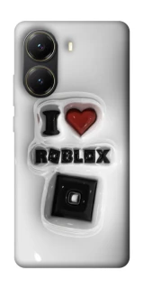 Чехол на Xiaomi Poco X7 Pro I love Roblox фото 1 из 1