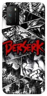 Чехол на Xiaomi Poco M3 Berserk collage ver.2 фото 1 из 1