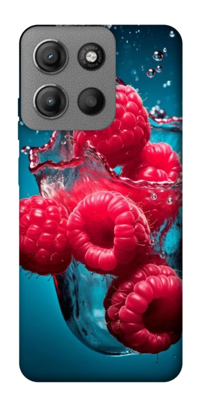 Чохол на Motorola Moto G15 Power Малинка у воді фото 1 з 1