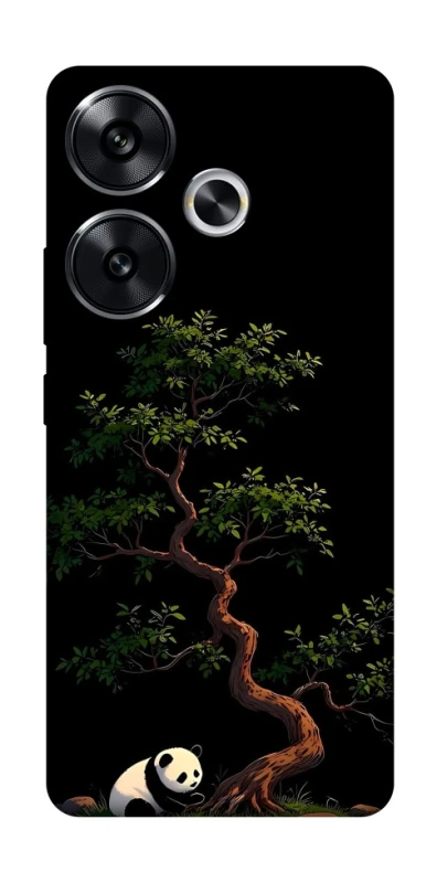 Чохол на Xiaomi Poco F6 Panda and tree фото 1 з 1