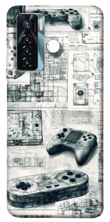Чехол на TECNO Camon 17 Pro Gamer Zone ver.2 фото 1 из 1