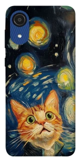 Чехол на Samsung Galaxy A03 Core paint cat фото 1 Чехол на Samsung Galaxy A03 Core paint cat фото 1 из 1