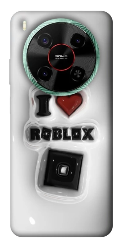 Чохол на ZTE Nubia V70 Max I love Roblox фото 1 з 1