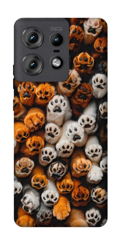 Чехол на Motorola Edge 50 Pro Сat paws фото 1 из 1
