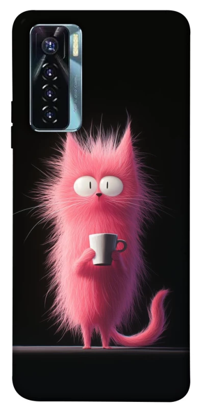 Чохол на TECNO Camon 17 Pro Рожеве кошеня фото 1 з 1