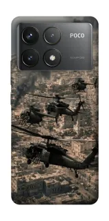 Чохол на Xiaomi Poco F6 Pro Black hawk фото 1 з 1